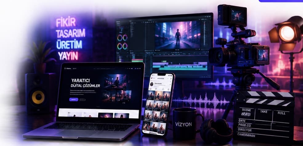 Vizyon Yaratıcı Stüdyo yaratıcı prodüksiyon alanı